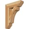 Ekena Millwork Legacy Slat Rough Sawn Bracket, Western Red Cedar, 4"W x 16"D x 20"H BKT04X16X20LEC06RWR - alternate 1